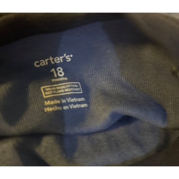 Carters Infant Boys "Mommys Ace Daddys Wingman" Ringer T-shirt, Blue, 18M - Picture 5 of 6